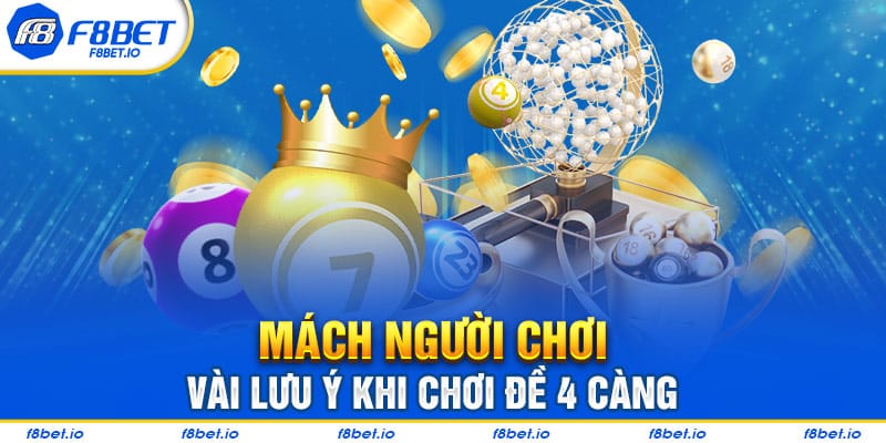 Bí Kíp Bắt Đề 4 Càng Chính Xác Tại F8BET - f8bet - Mexa